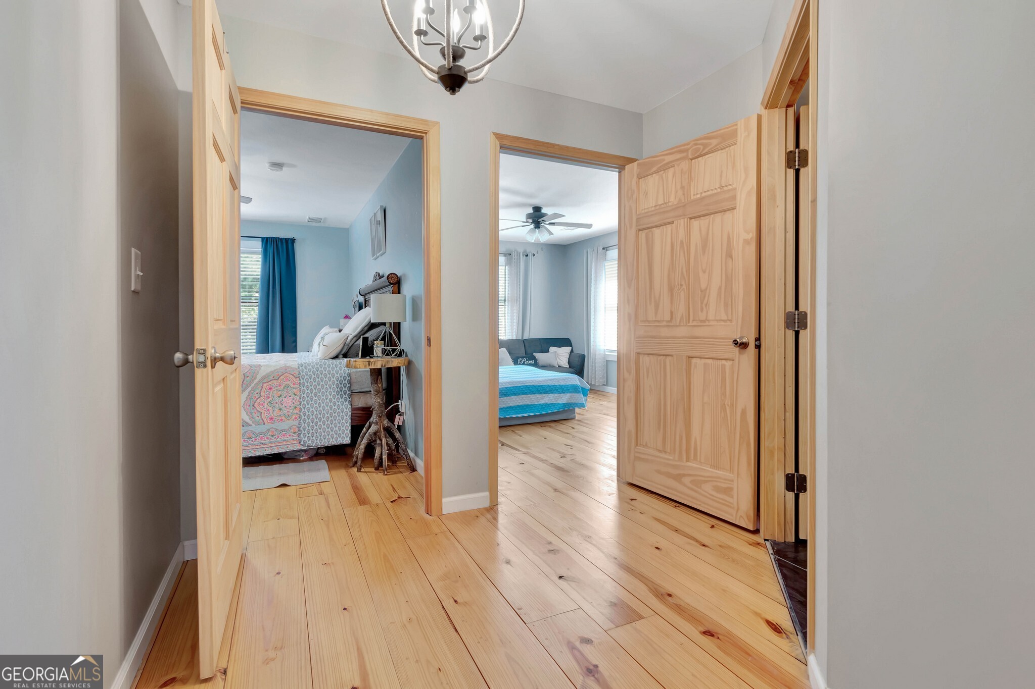 860 North Walker's Mill Road Griffin, GA 30223 - Photo 59 of 116 a view of a room with wooden floor and furniture