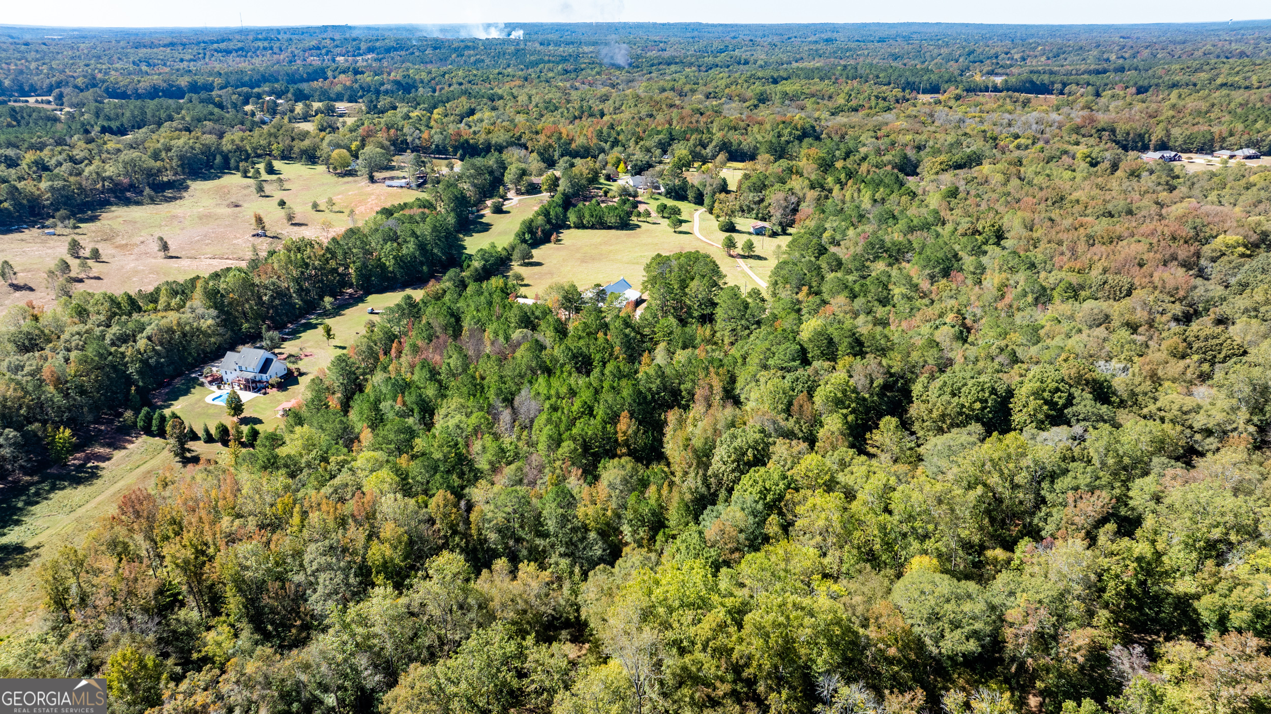 860 North Walker's Mill Road Griffin, GA 30223 - Photo 87 of 116 an aerial view of forest