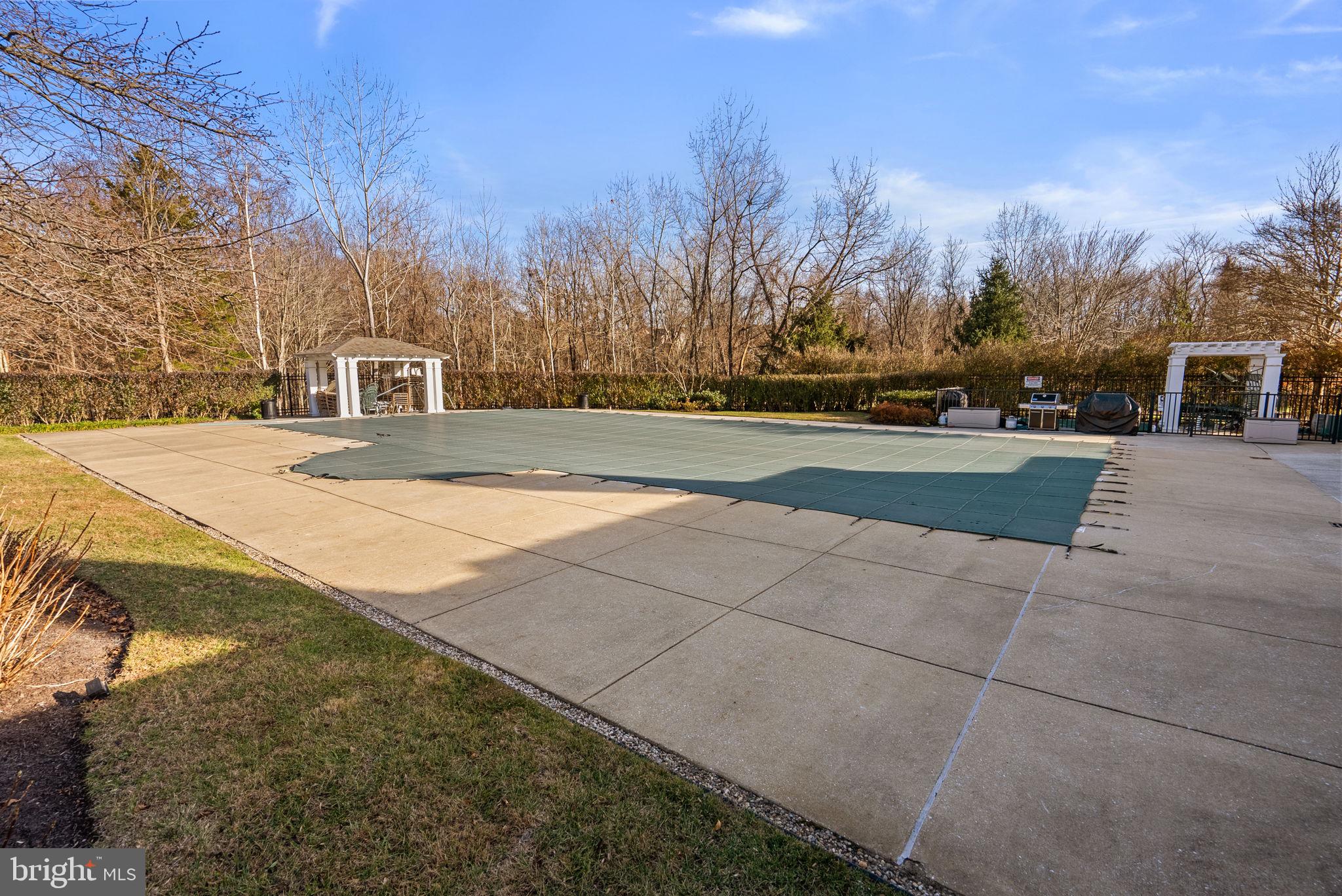 2788 Westminster Road Ellicott City, MD 21043 - Photo 55 of 75 a view of yard with swimming pool and trees