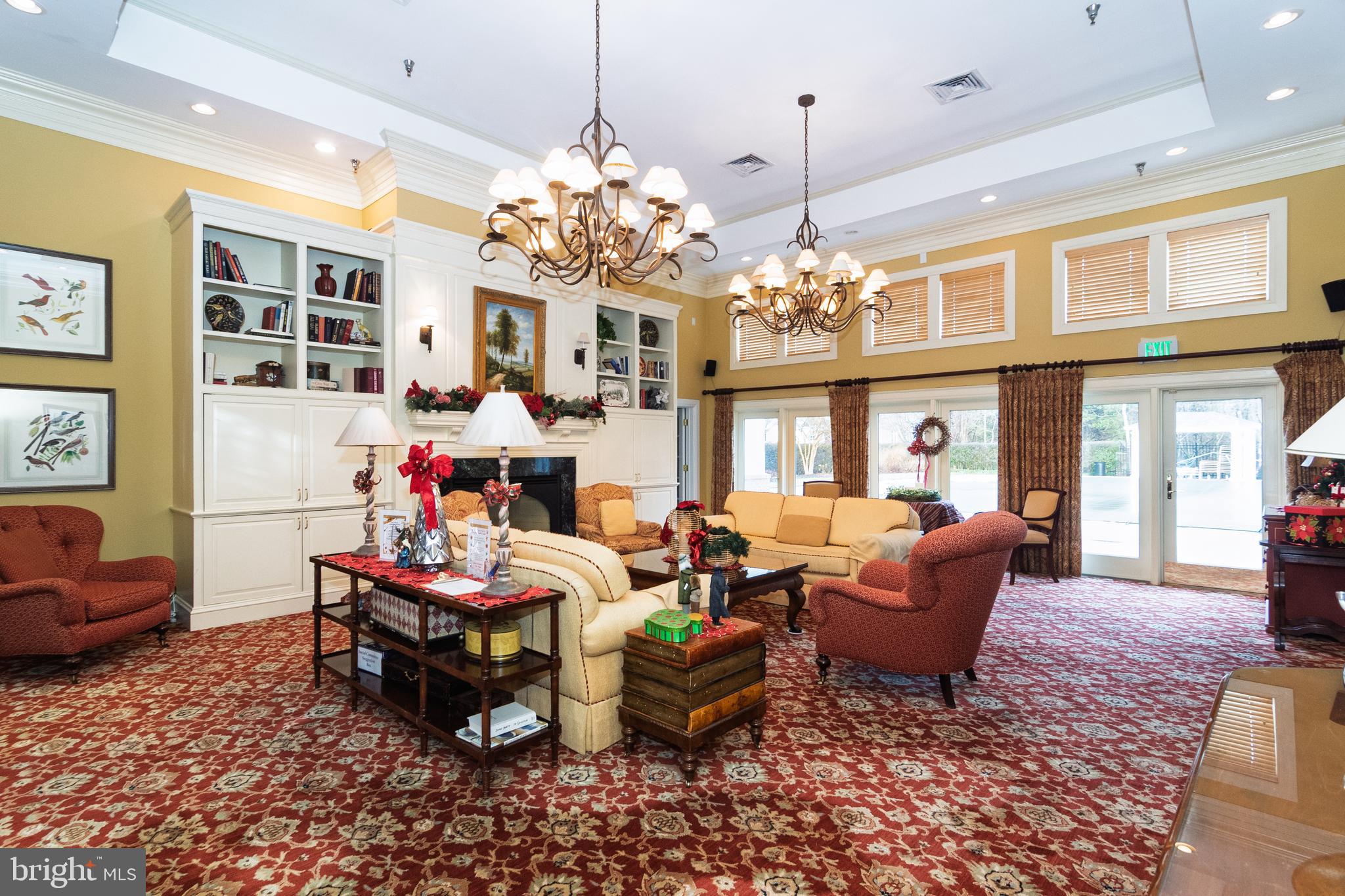 2788 Westminster Road Ellicott City, MD 21043 - Photo 62 of 75 a outdoor living space with furniture and a chandelier