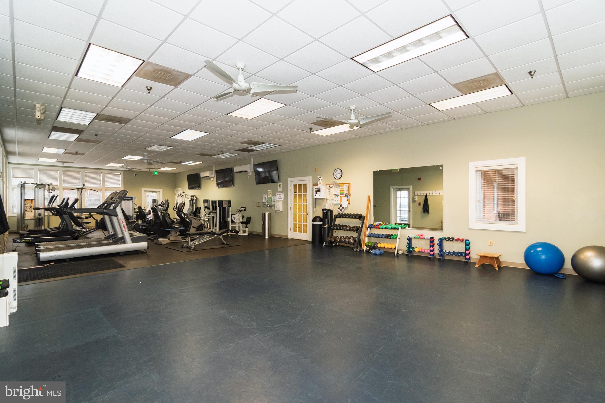 2788 Westminster Road Ellicott City, MD 21043 - Photo 67 of 75 a view of a room with gym equipment