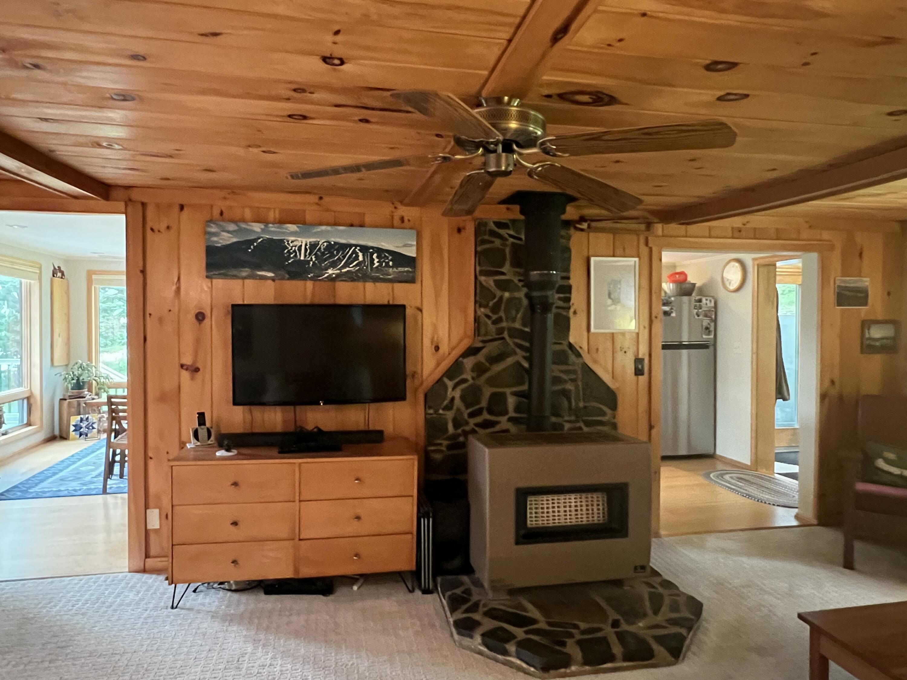 2 Lynn Way Rangeley, ME 04970 - Photo 22 of 50 Gas Heater with Stone Hearth