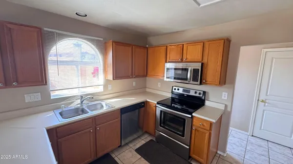 a view of small space with wooden floor