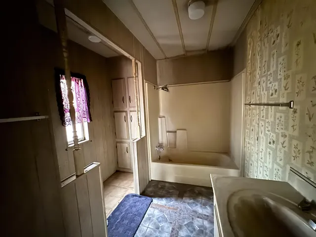 a view of a lake with lots of green space