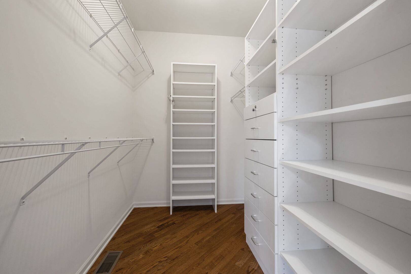 2845 Bond Circle Naperville, IL 60563 - Photo 16 of 27 a view of walk in closet with empty racks