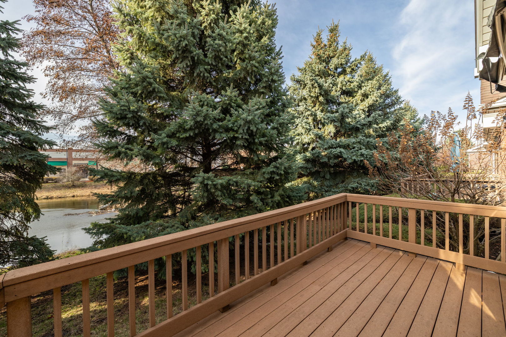 2845 Bond Circle Naperville, IL 60563 - Photo 22 of 27 a view of balcony with wooden floor and fence