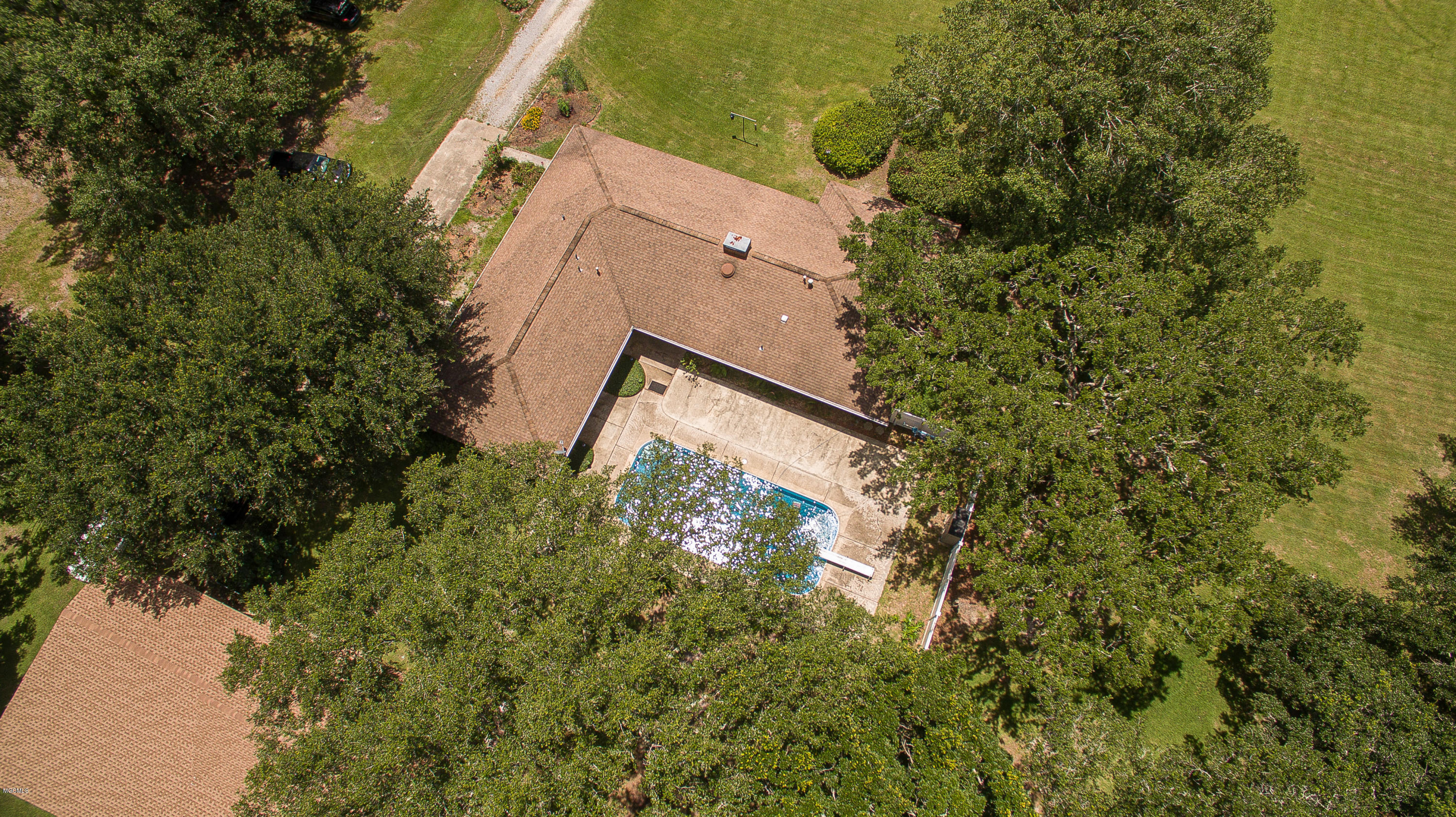 6340 Beatline Road Long Beach, MS 39560 - Photo 4 of 39 Rear Aerial
