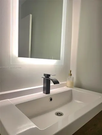 a bathroom with a sink