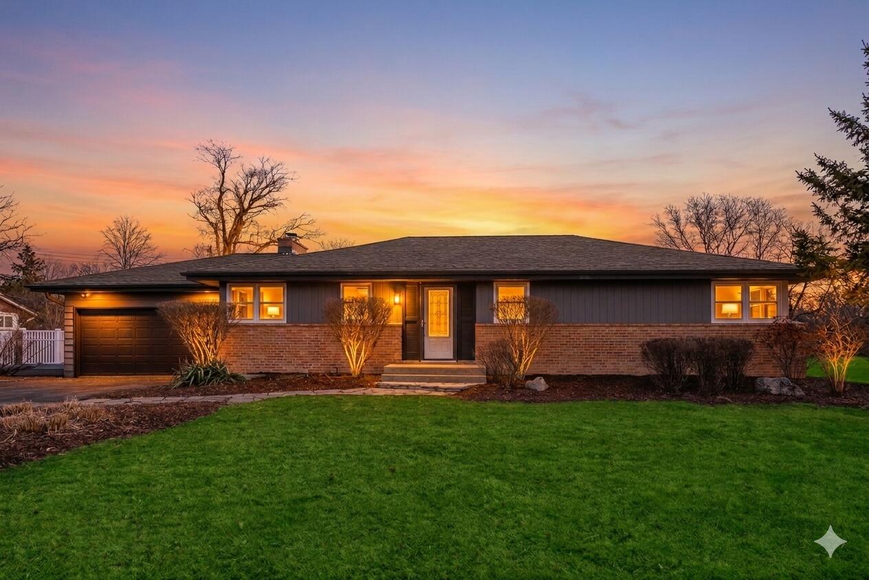 9032 North Regent Road Bayside, WI 53217 - Photo 1 of 30 Front of Home - Virtually Enhanced