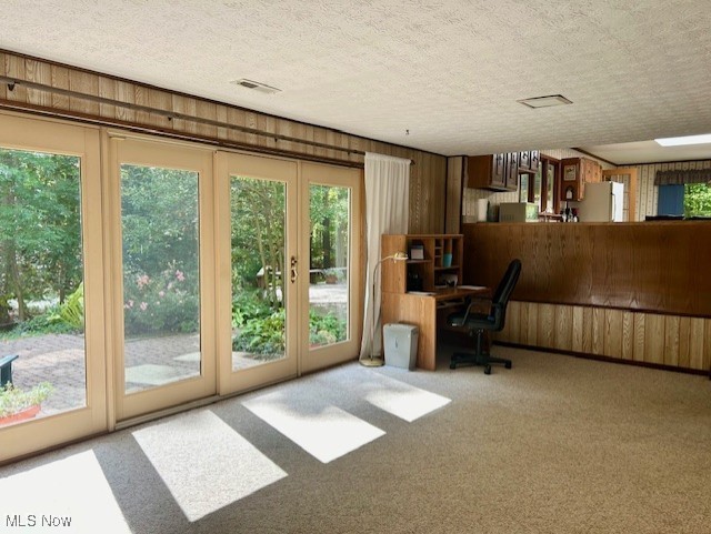 3422 Southern Road Richfield, OH 44286 - Photo 19 of 42 Unfurnished office featuring wooden walls and carpet flooring