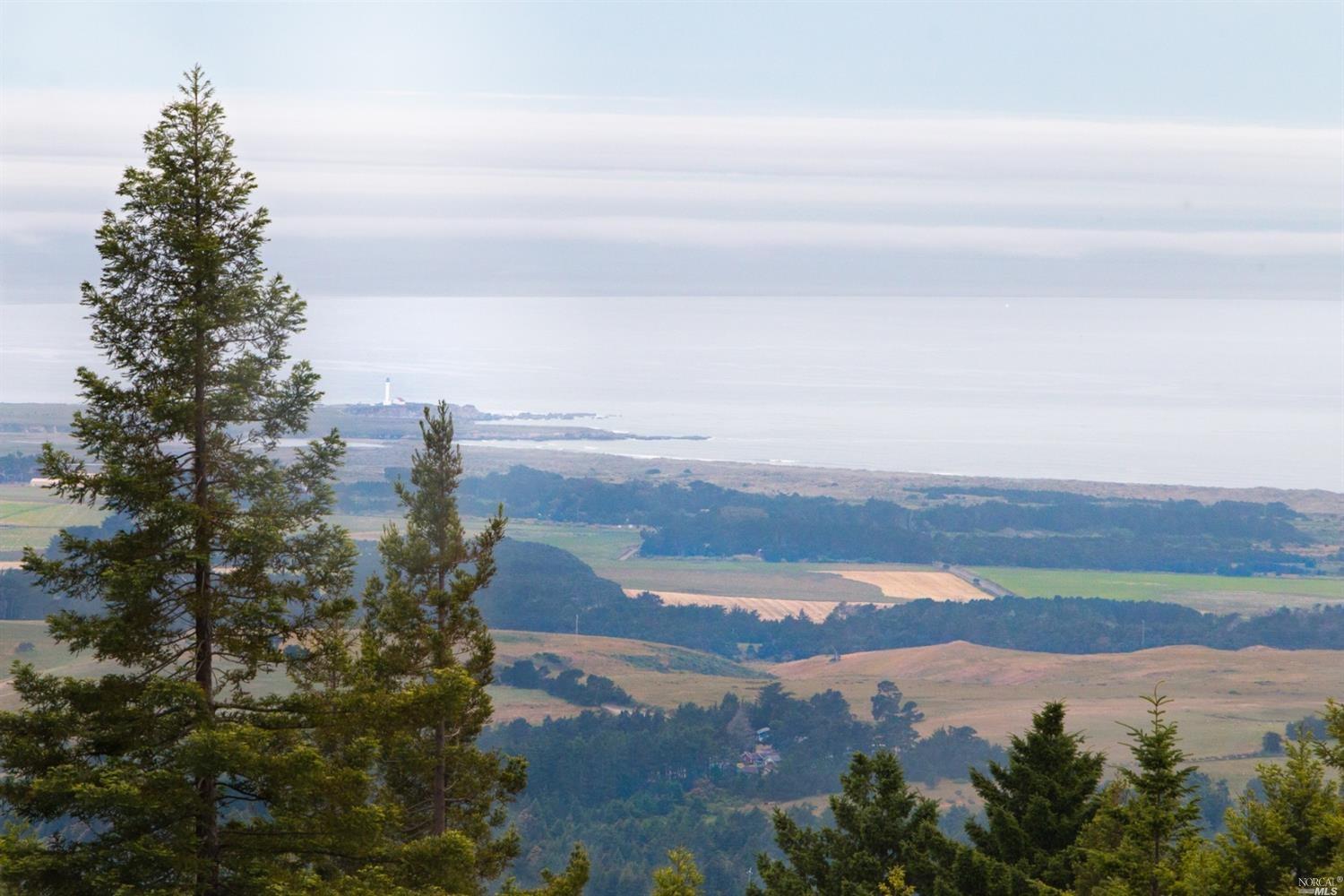 a view of lake with mountain