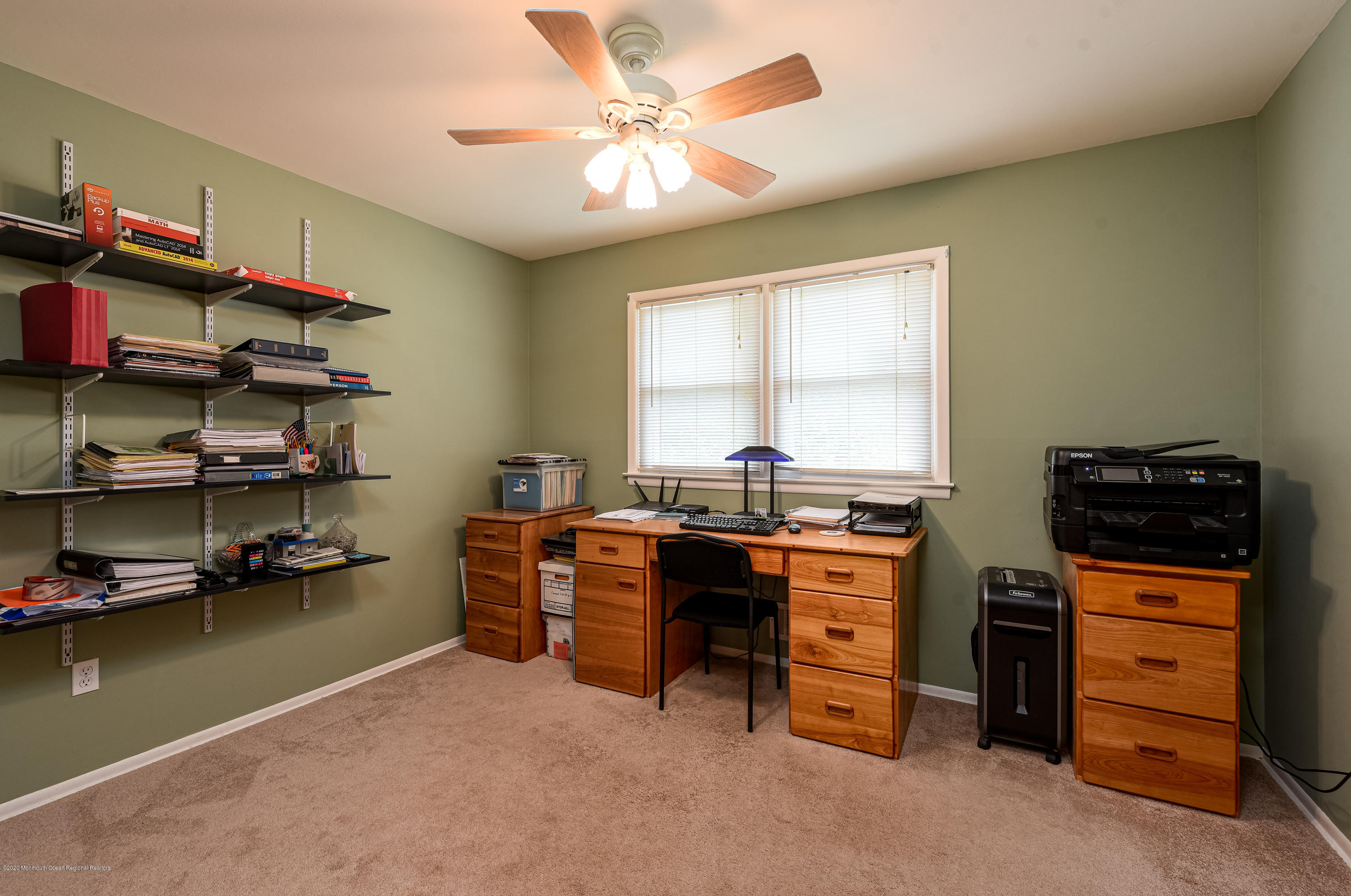 32 South Westfield Road Howell, NJ 07731 - Photo 13 of 28 a view of a workspace with furniture and a window