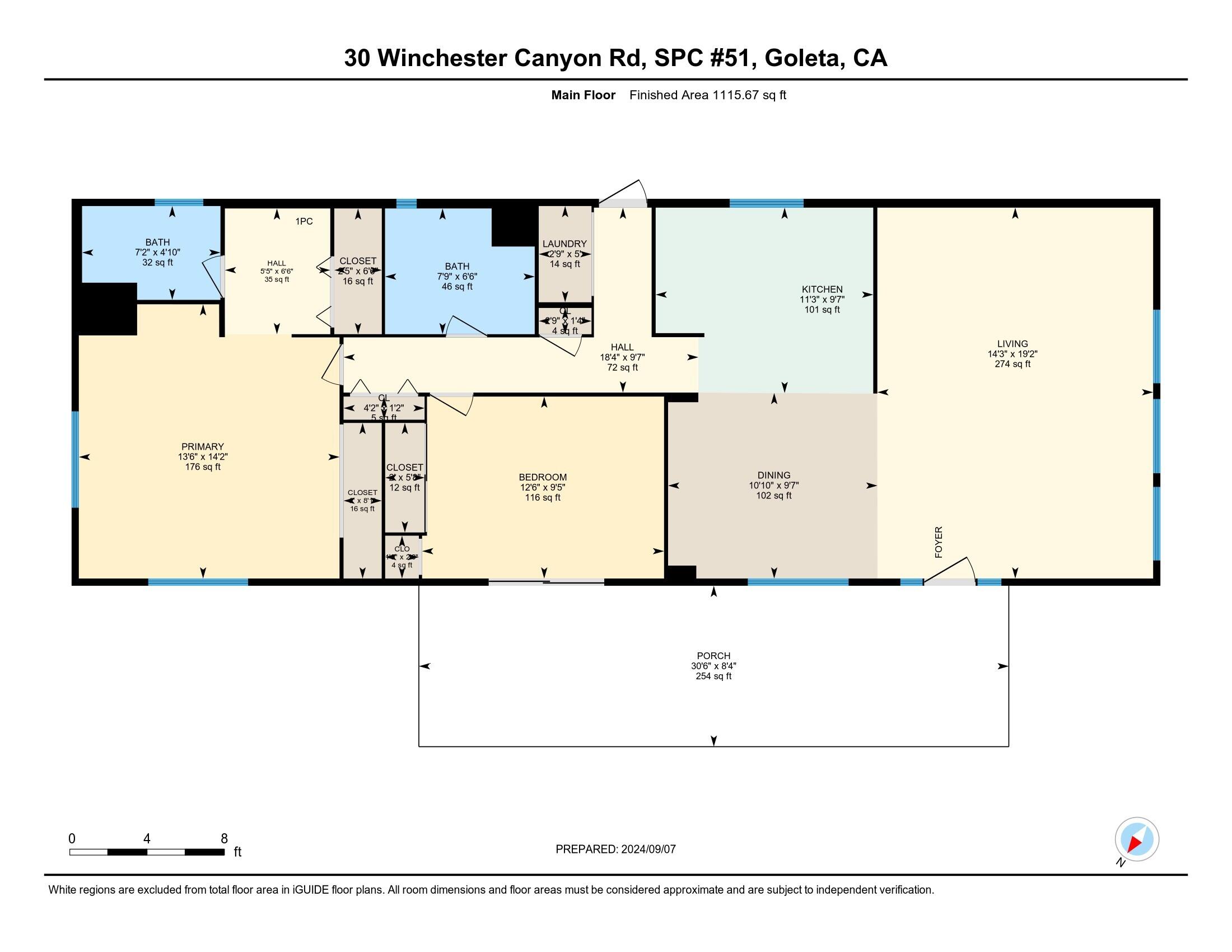 30 Winchester Canyon Road, Unit 51 Goleta, CA 93117 - Photo 18 of 19 1-30-51 Winchester Canyon Rdfloor_imperi