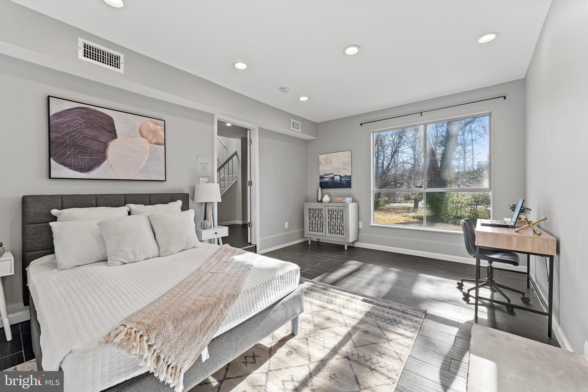 105 Stonegate Drive Silver Spring, MD 20905 - Photo 13 of 35 Main level BR is great for guests and office.