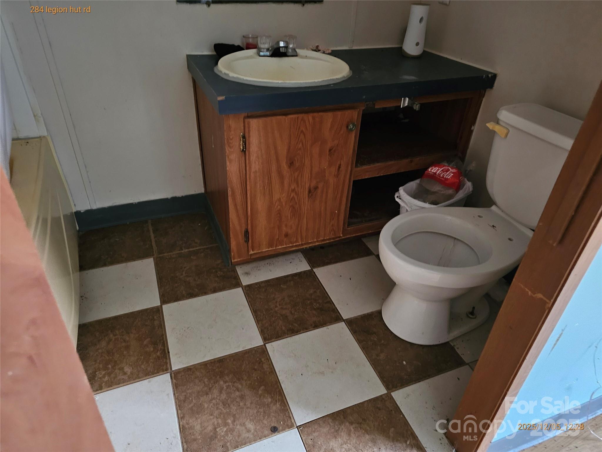 284 Legion Hut Road Mocksville, NC 27028 - Photo 5 of 16 a bathroom with a sink and a mirror