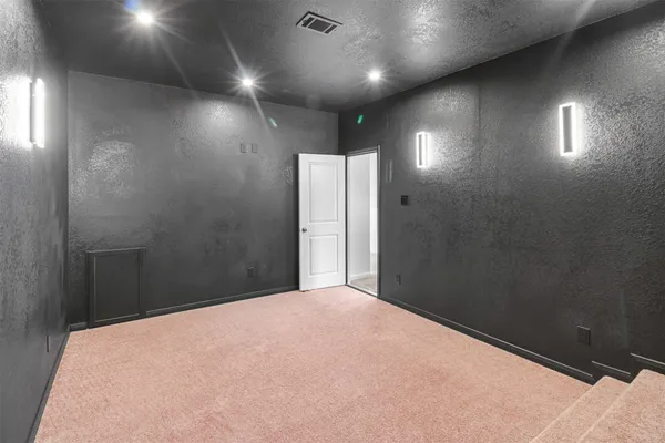 a view of empty room