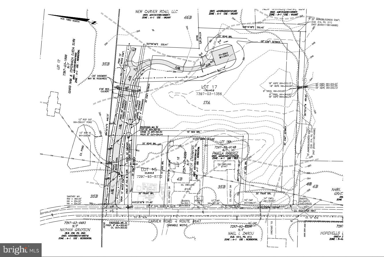 7437 Carver Road Gainesville, VA 20155 - Photo 5 of 7 Preliminary House Siting