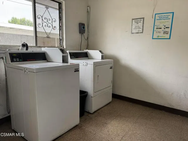 a room with storage and utility