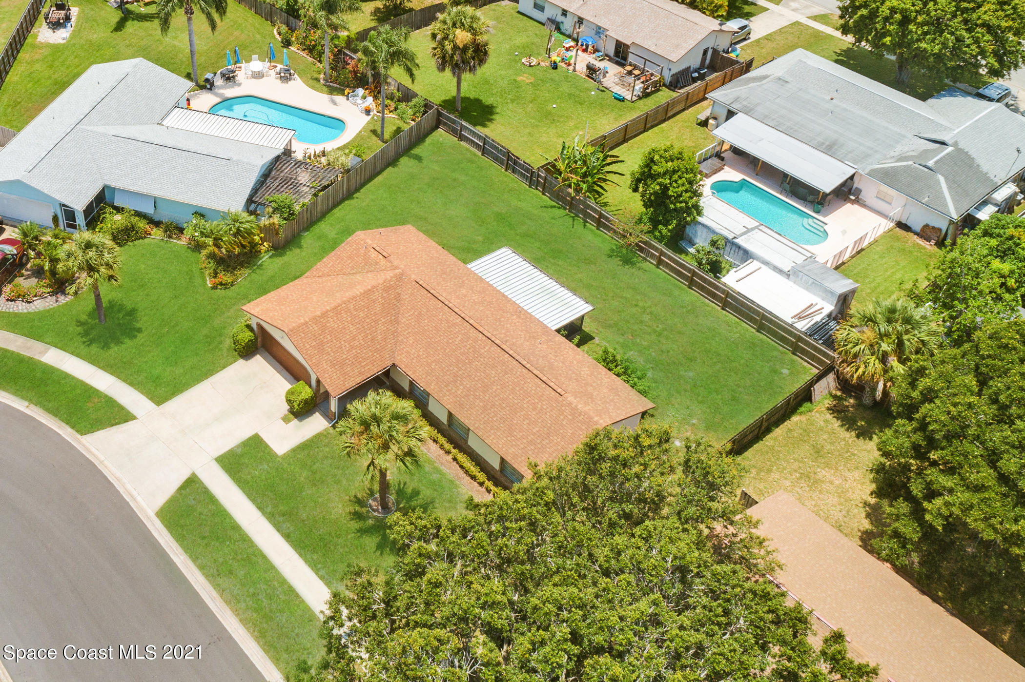 1627 West Shores Road Melbourne, FL 32935 - Photo 22 of 26 What a great yard!