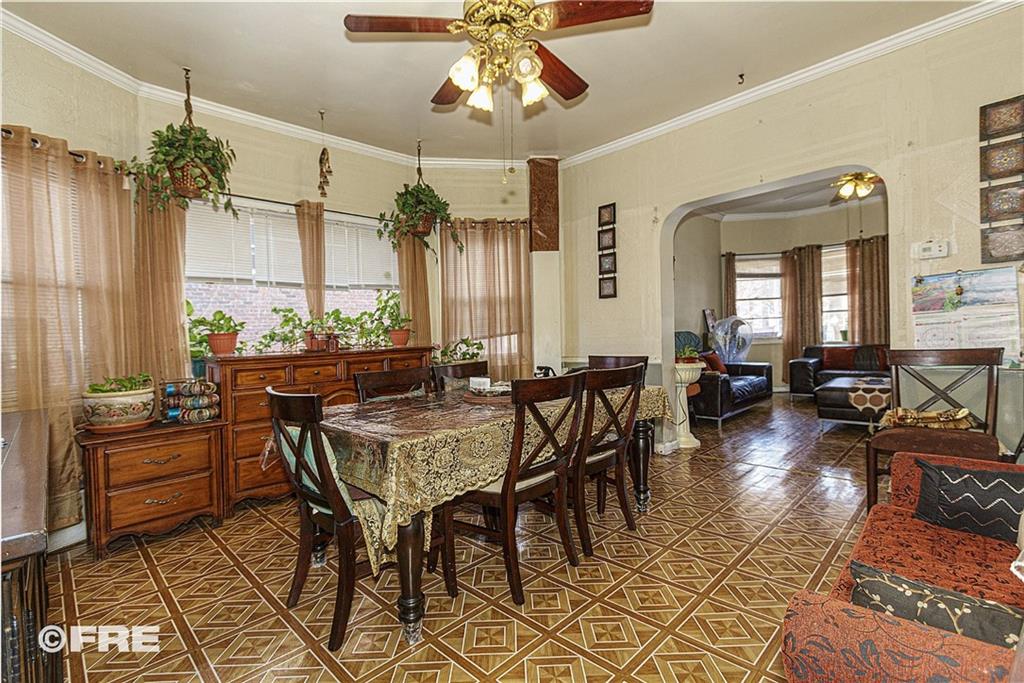479 East 8th Street Brooklyn, NY 11218 - Photo 5 of 15 a view of a livingroom and dining room