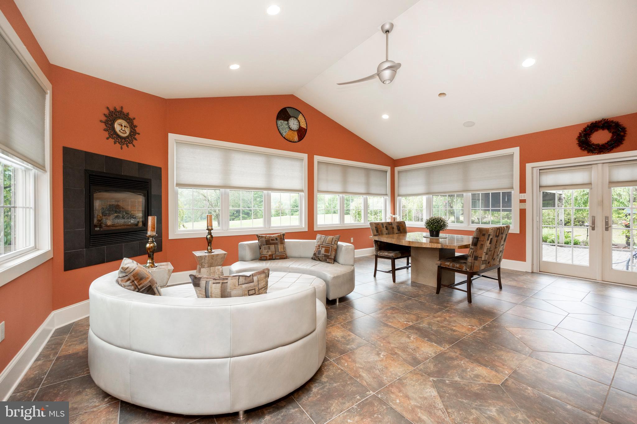 1720 St Peters Road Pottstown, PA 19465 - Photo 14 of 65 a living room with furniture a window and a fireplace