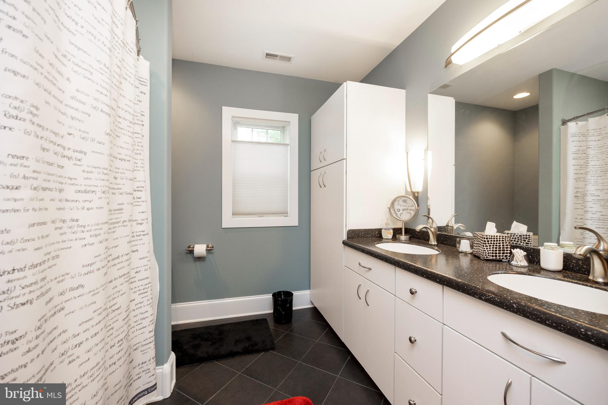 1720 St Peters Road Pottstown, PA 19465 - Photo 38 of 65 a bathroom with a double vanity sink and a mirror