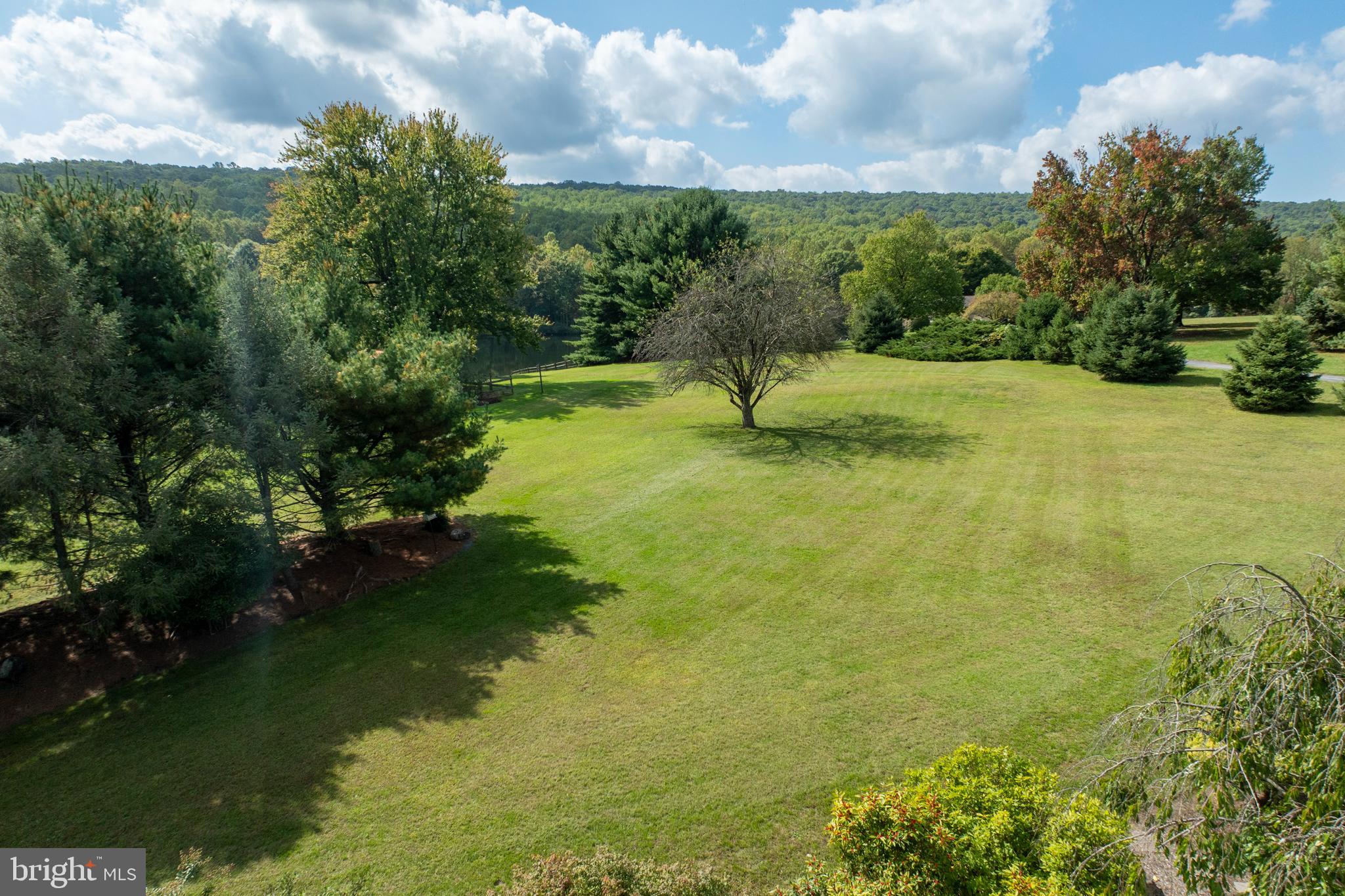 1720 St Peters Road Pottstown, PA 19465 - Photo 58 of 65 a view of a garden with a fountain