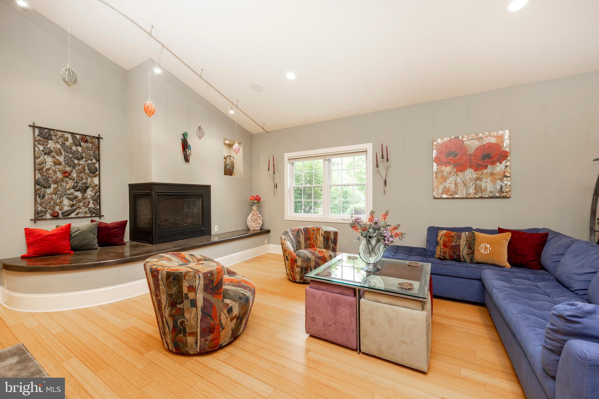 1720 St Peters Road Pottstown, PA 19465 - Photo 7 of 65 a living room with furniture fireplace and flat screen tv