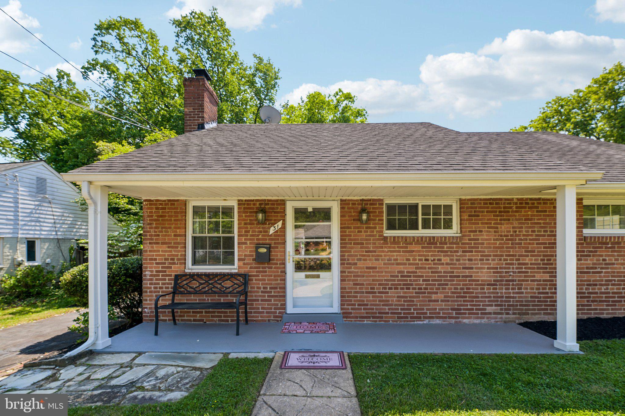 31 South Edison Street Arlington, VA 22204 - Photo 7 of 60 a view of house with outdoor space and porch