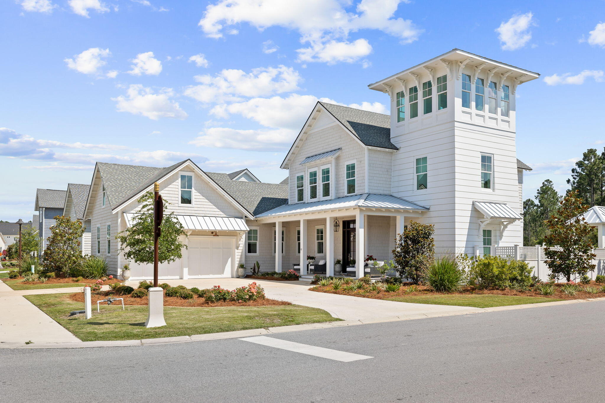 12 Needle Cast Ln Inlet Beach Inlet Beach, FL 32461 - Photo 2 of 74 a front view of a house with a garden