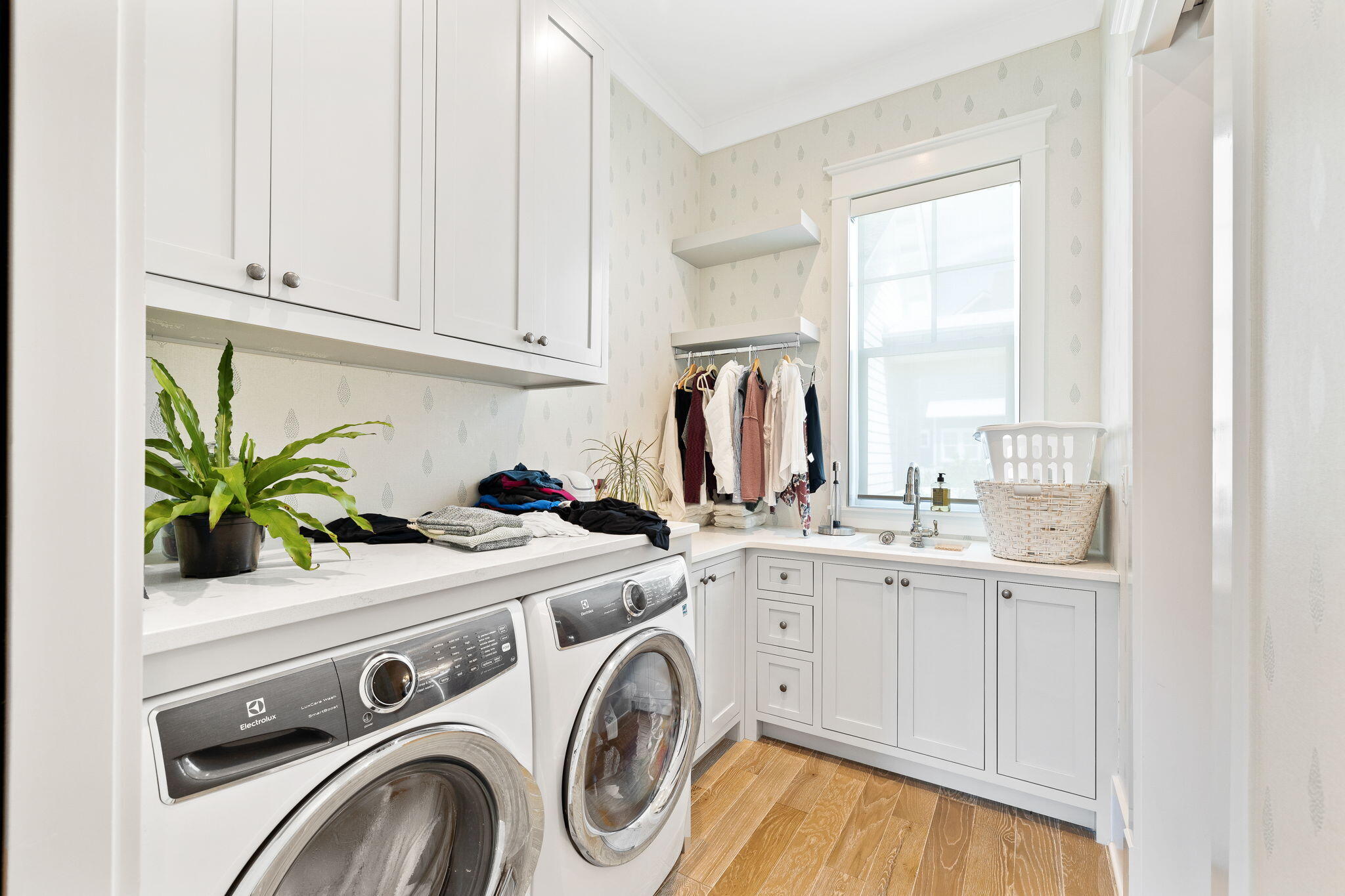 12 Needle Cast Ln Inlet Beach Inlet Beach, FL 32461 - Photo 29 of 74 a utility room with dryer and washer