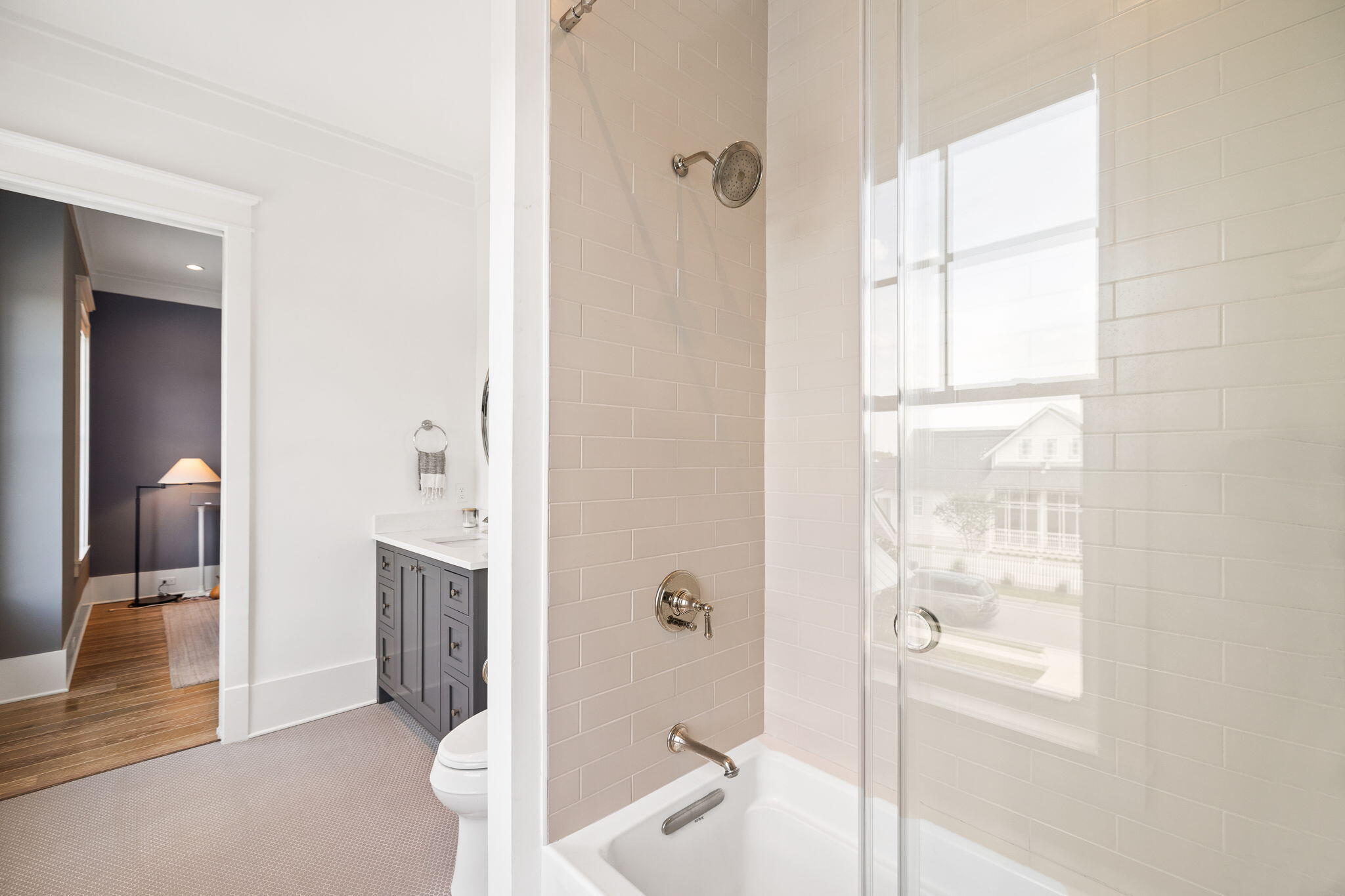 12 Needle Cast Ln Inlet Beach Inlet Beach, FL 32461 - Photo 39 of 74 a bathroom with a bathtub and a shower