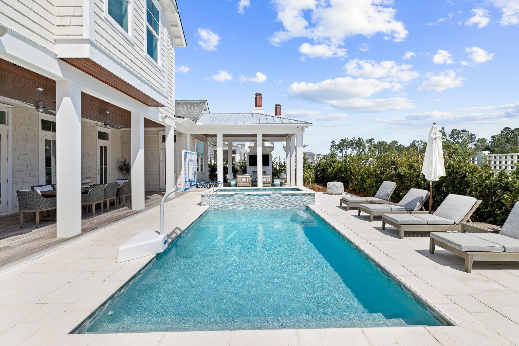 12 Needle Cast Ln Inlet Beach Inlet Beach, FL 32461 - Photo 65 of 74 a view of a house with backyard porch and patio