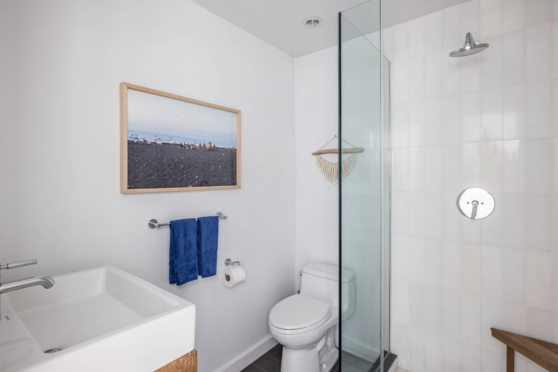 26 Oyster Shores Road East Hampton, NY 11937 - Photo 15 of 17 a bathroom with a toilet sink and shower
