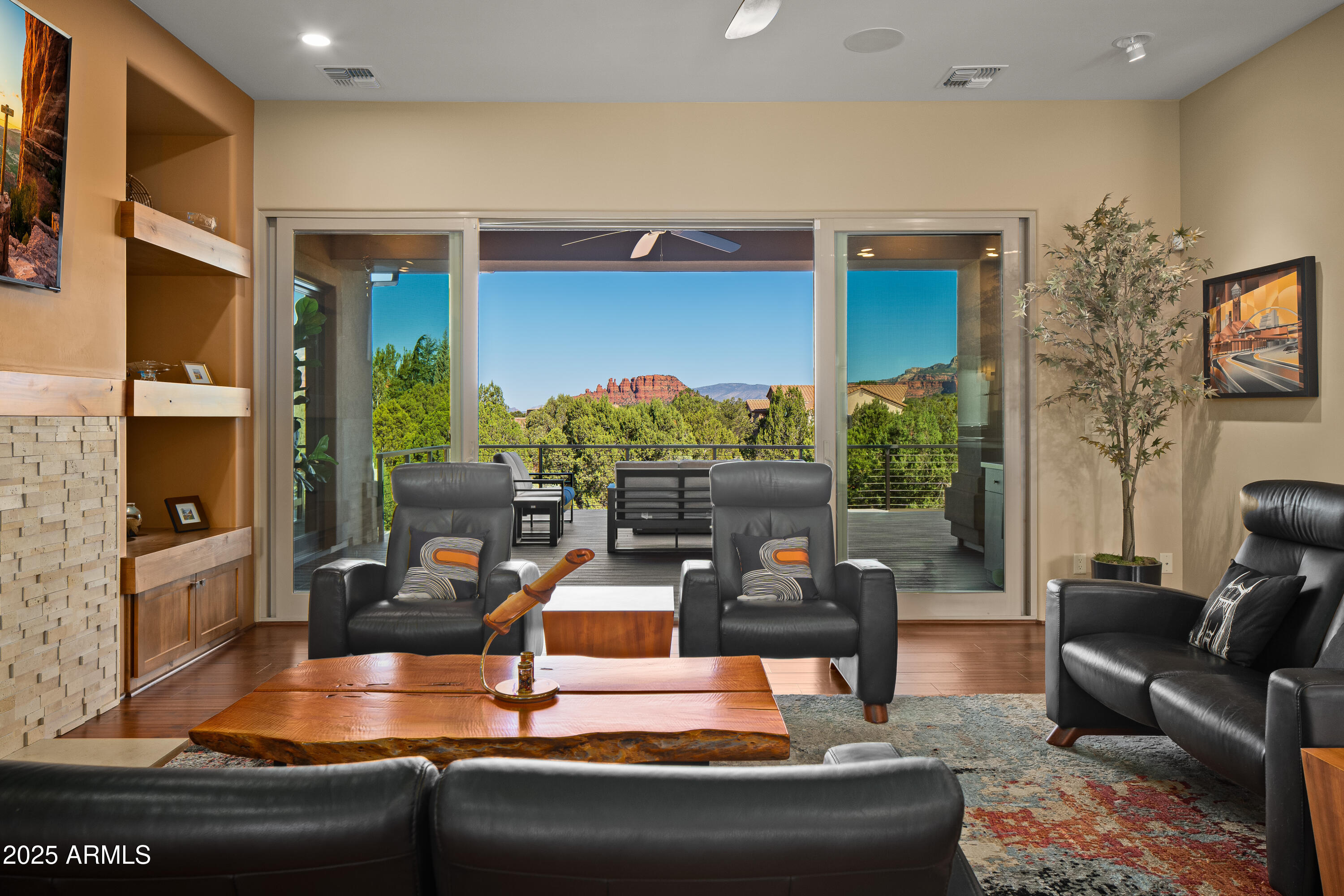 150 Rimstone Circle Sedona, AZ 86336 - Photo 11 of 38 a view of a living room with furniture