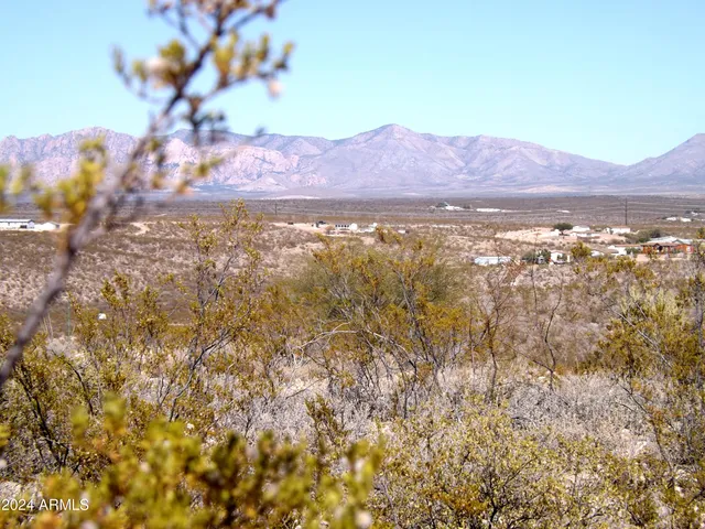 a view of a sky from a mountain