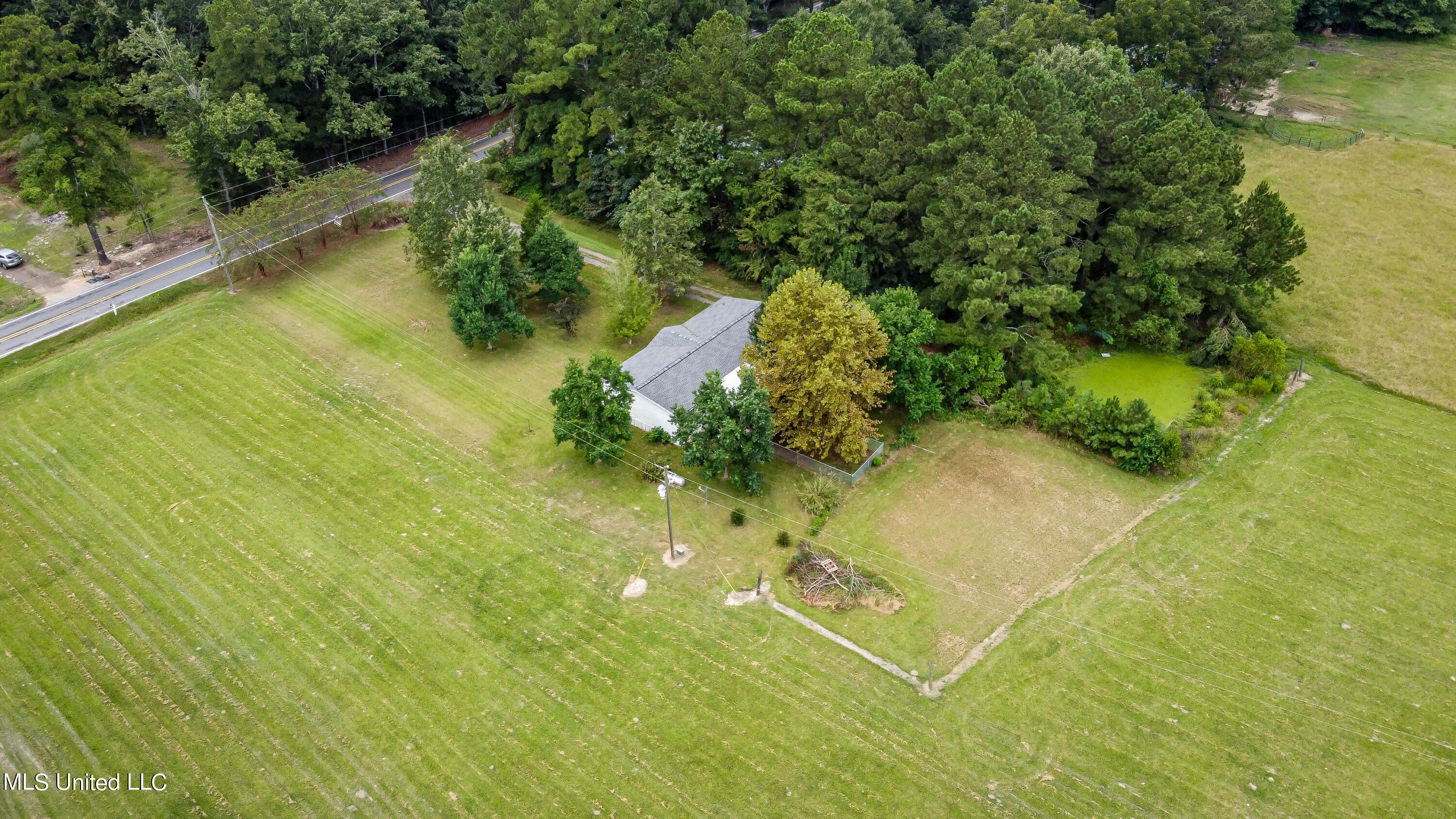 640 Red Oak Road Pelahatchie, MS 39145 - Photo 54 of 82 640 Red Oak Road drone-6