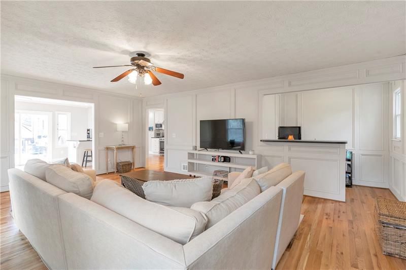 3167 Northbrook Drive Atlanta, GA 30341 - Photo 17 of 41 a living room with furniture and a flat screen tv