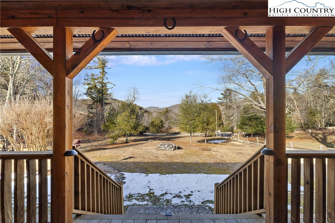 52 Hackett Gragg Road Newland, NC 28657 - Photo 1 of 41 a view of a balcony with an outdoor space