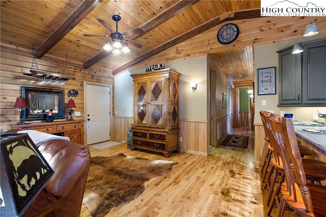 52 Hackett Gragg Road Newland, NC 28657 - Photo 20 of 41 a view of a livingroom with furniture and a fan