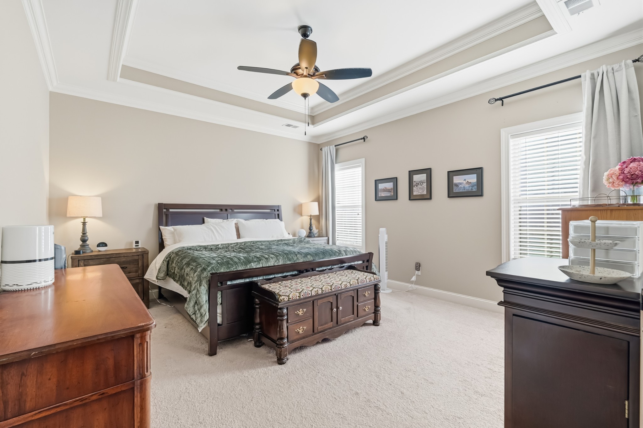 1008 Ash Ridge Road Lascassas, TN 37085 - Photo 11 of 34 a bedroom with a bed and a table in it