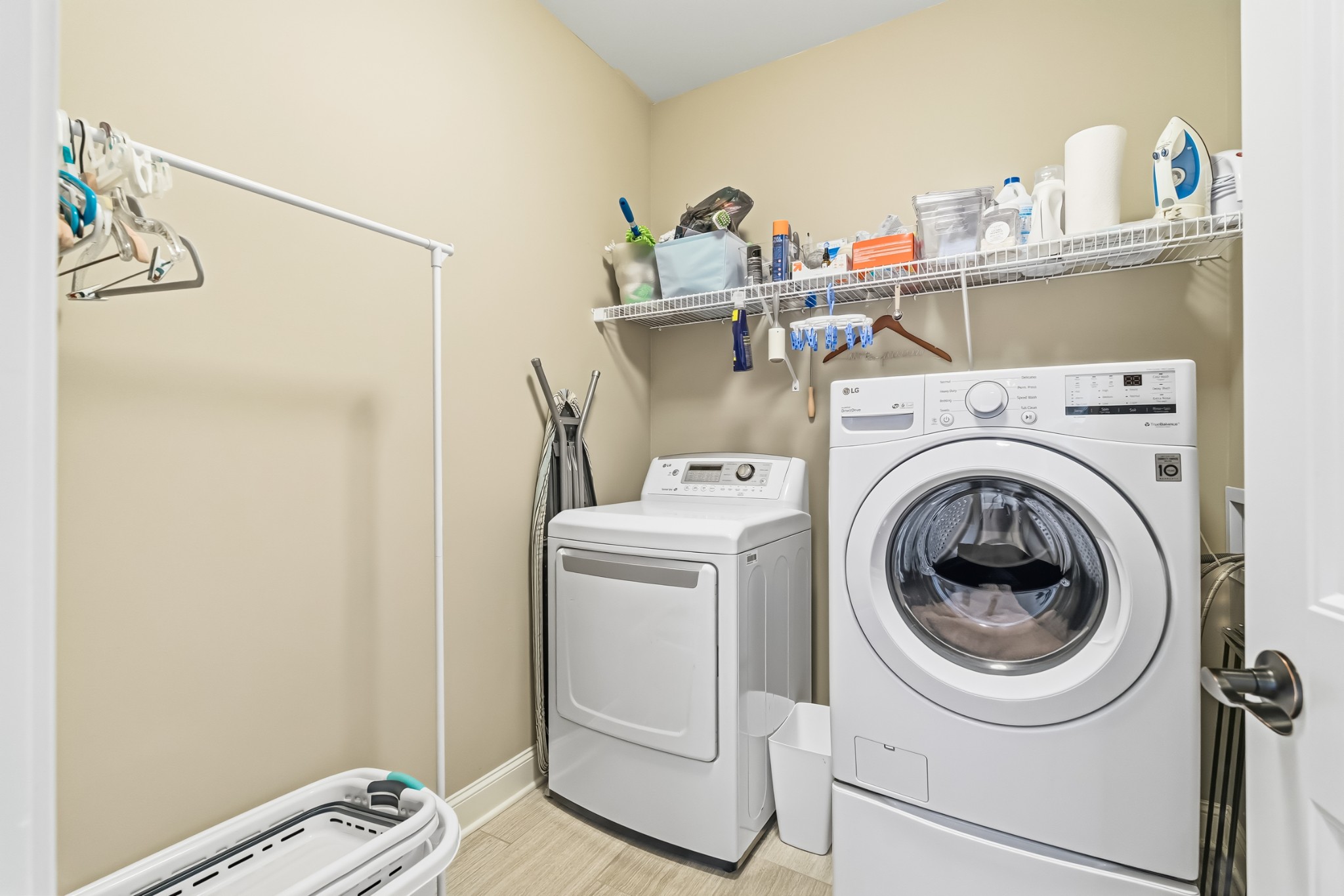 1008 Ash Ridge Road Lascassas, TN 37085 - Photo 17 of 34 a utility room with dryer and washer