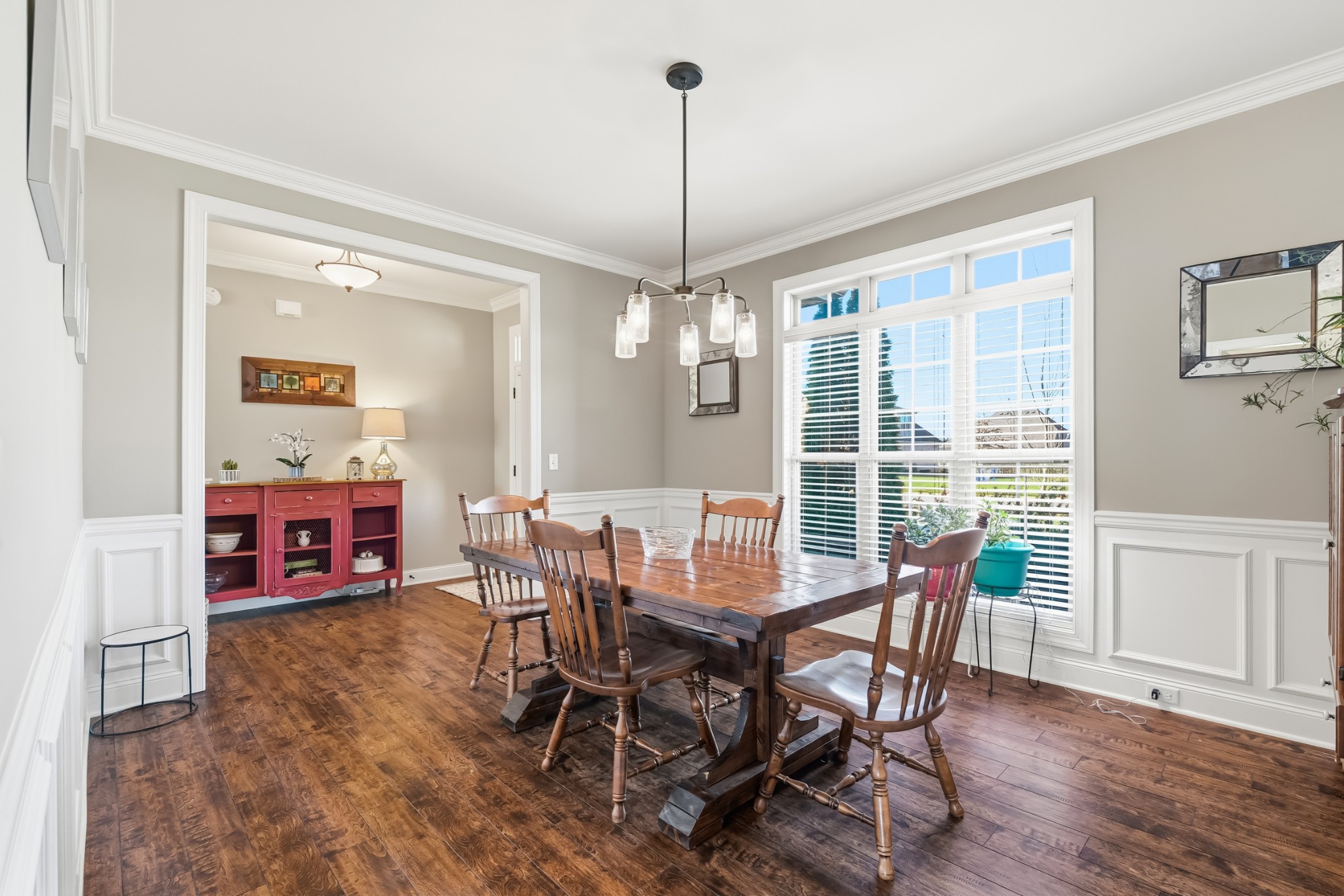 1008 Ash Ridge Road Lascassas, TN 37085 - Photo 5 of 34 a view of a dining room with furniture window and wooden floor