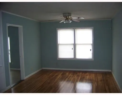 en empty room with window