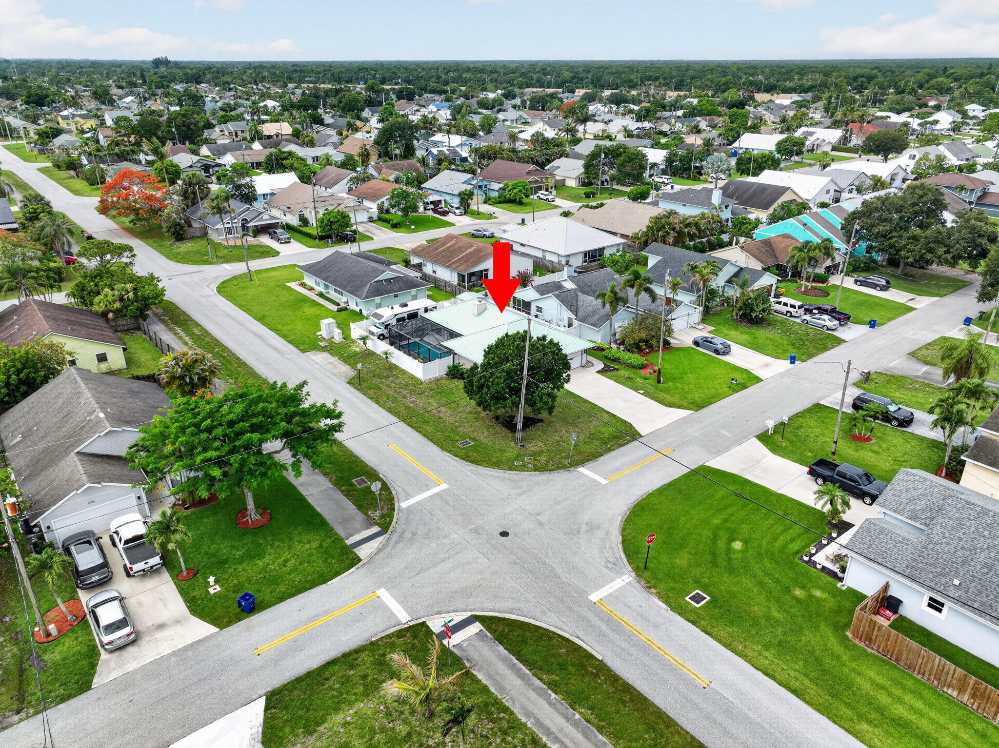 6208 Michael Street Jupiter, FL 33458 - Photo 57 of 60 Aerial
