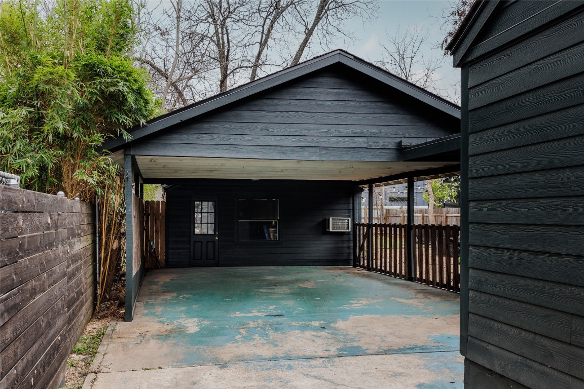 2613 East 2nd Street Austin, TX 78702 - Photo 28 of 30 a view of a house with backyard and porch
