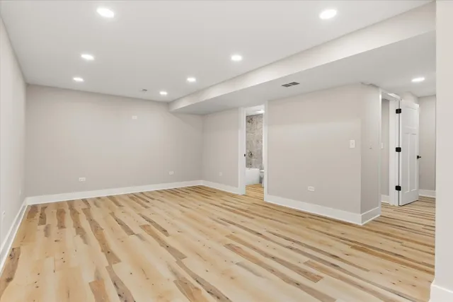 a view of empty room