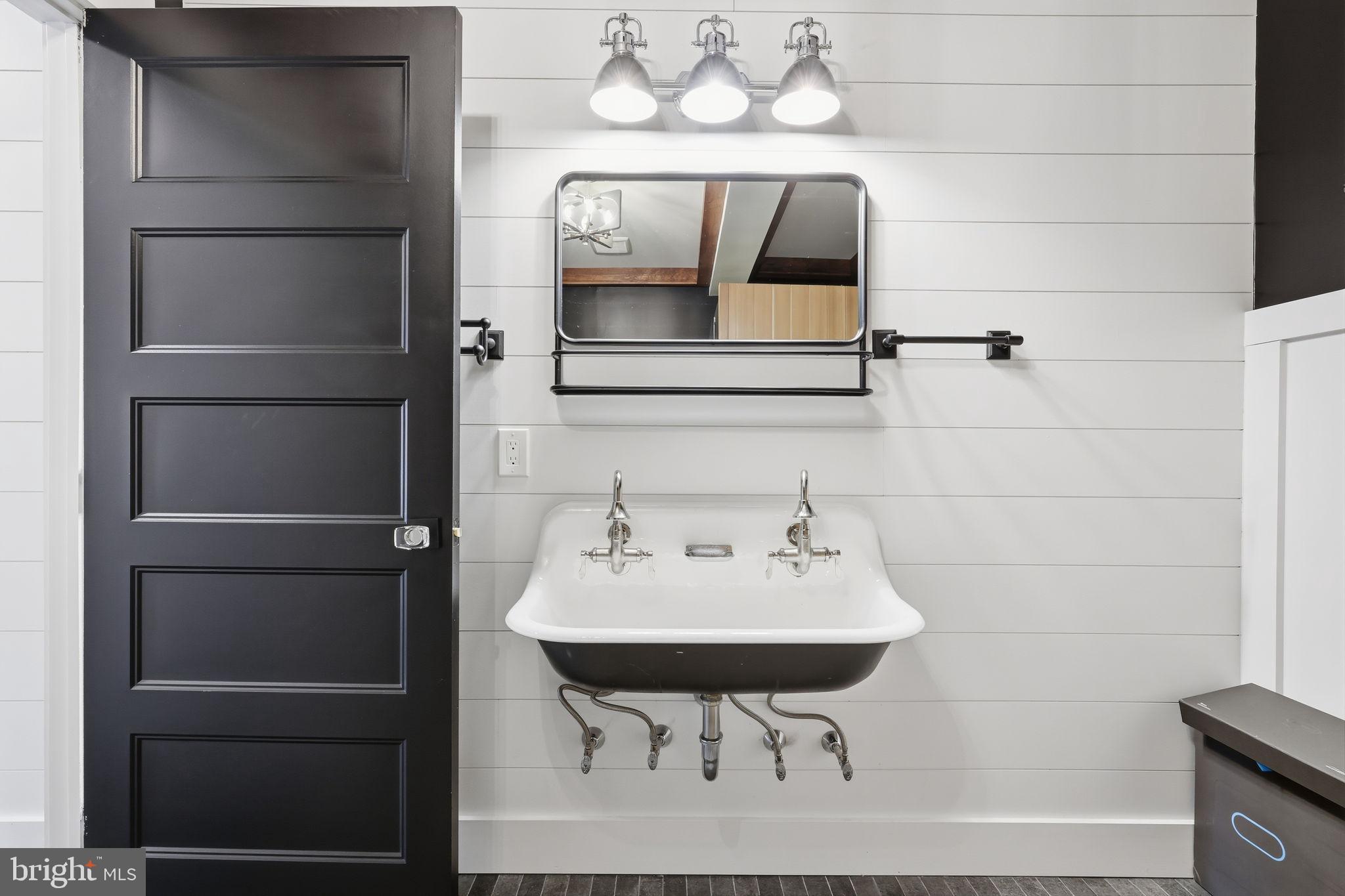 176 Fenstermaker Road Kutztown, PA 19530 - Photo 91 of 149 Sleek modern bathroom with vintage charm.