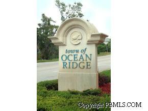 19 Ridge Boulevard Ocean Ridge, FL 33435 - Photo 4 of 4 a picture of a bench in front of a building