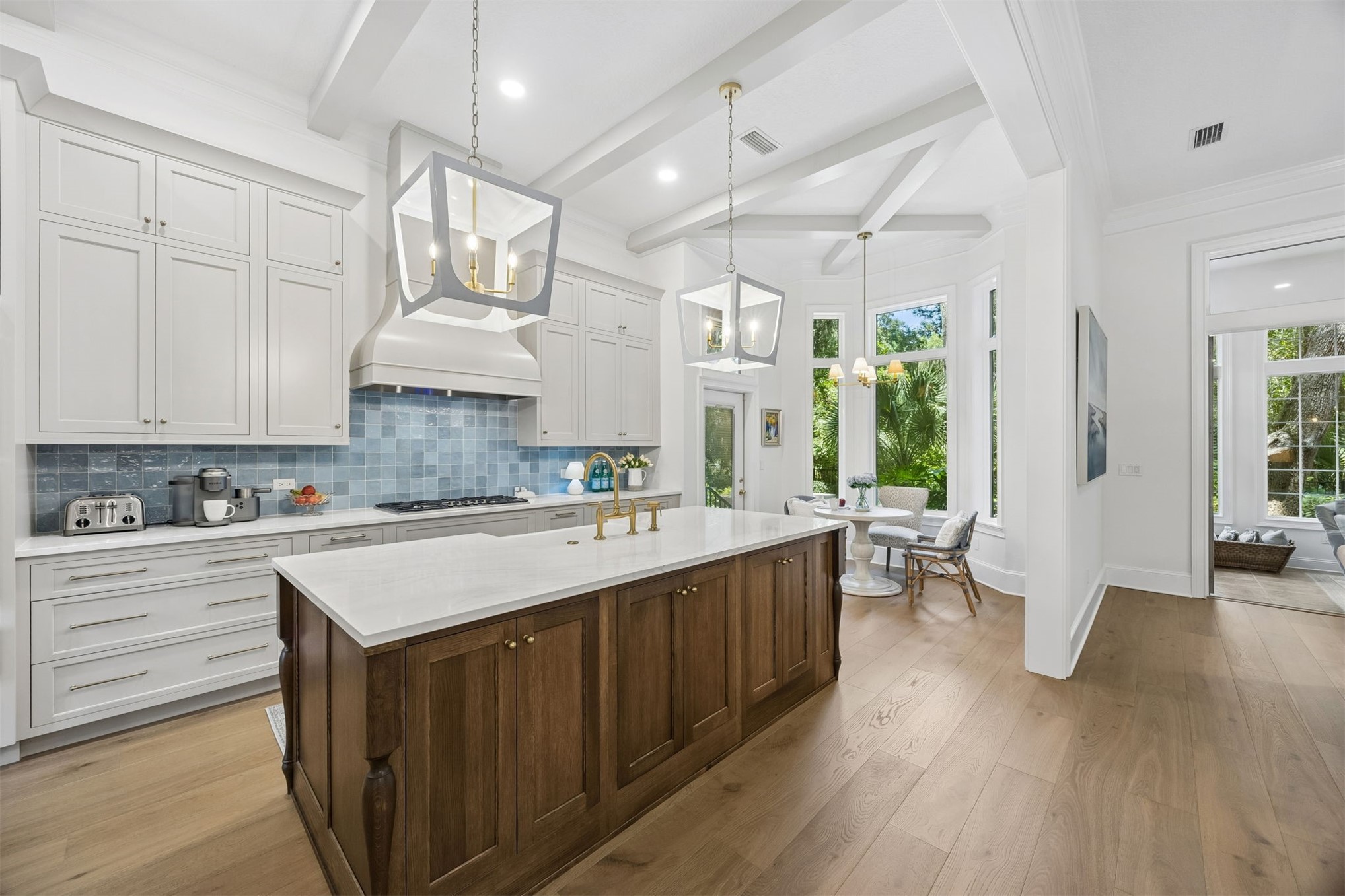 LOLA interiors remodeled kitchen and living spaces